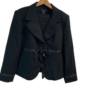 AINSLEY‎ and Aiden black 2 piece skirt set size 16.